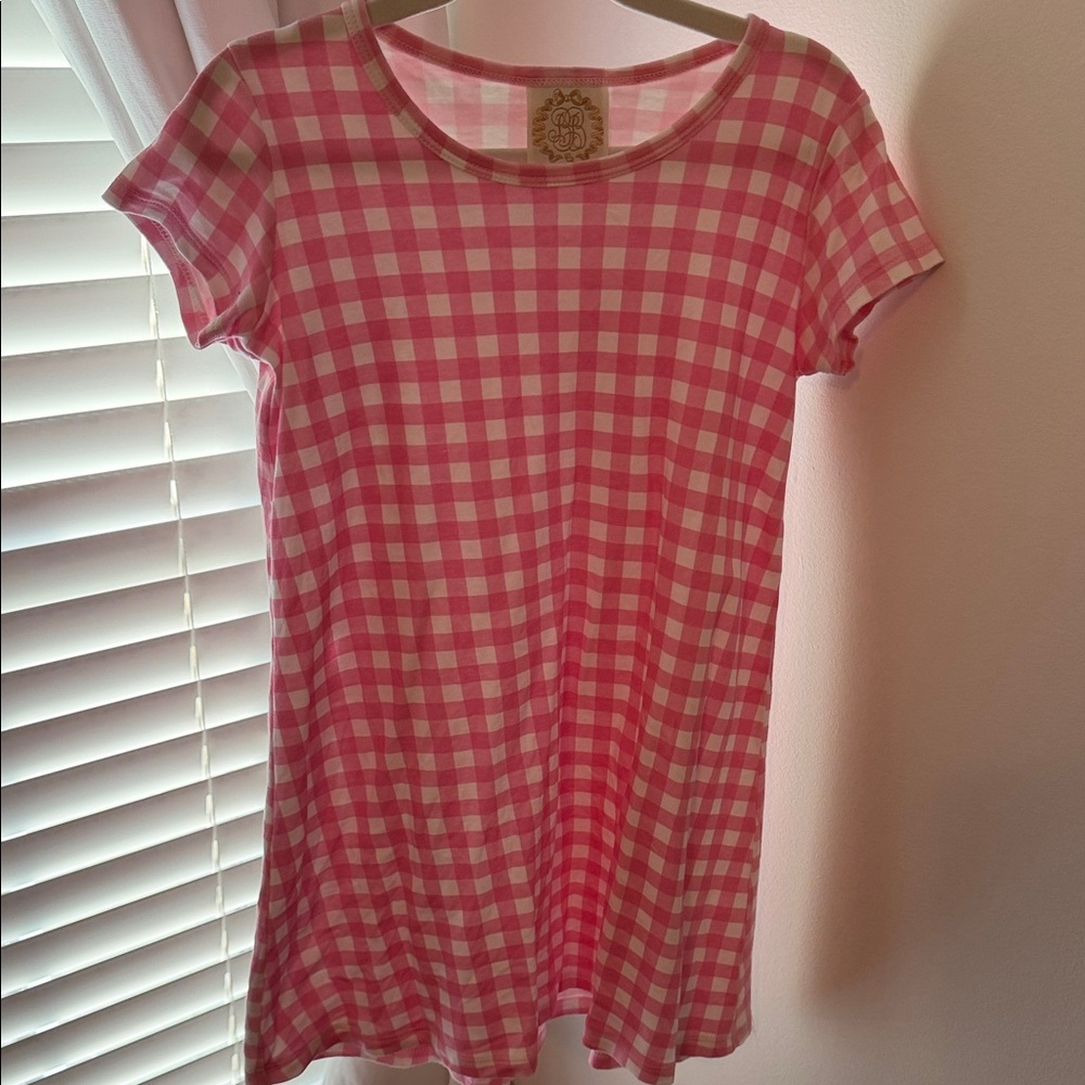 The Beaufort Bonnet Company Pink and White Gingham Dress